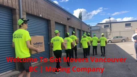Certified Get Movers in Vancouver, BC
