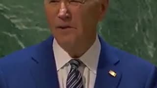 Joe Biden Incoherent UN Speech