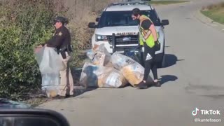 Bags Full of Ballot Papers Thrown Away - 11-8-20