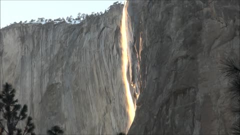 Horsetail Falls Yosemite 2017