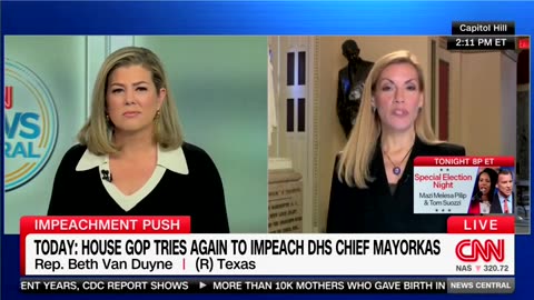 'Let's Have An Honest Conversation Here': GOP Rep, CNN Host Spar Over Impeaching Mayorkas