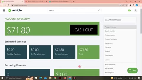 Trending 1 Earning Website Rumble |I Rumble Complete tutorial | how to earn money from rumble