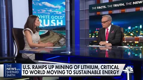 America's largest lithium mine ramps up production as the world moves to sustainable energy