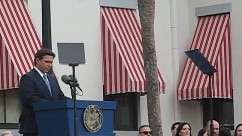 Florida Governor Ron DeSantis Inaugural Address Part V