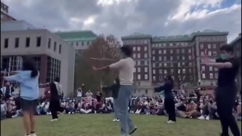 Twitter/X Users Sets Students' 'Free Palestine' Dance Video To Various Songs And LOL Now We're Dead