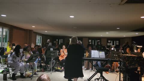 Middle School Band Playing Ghostbusters