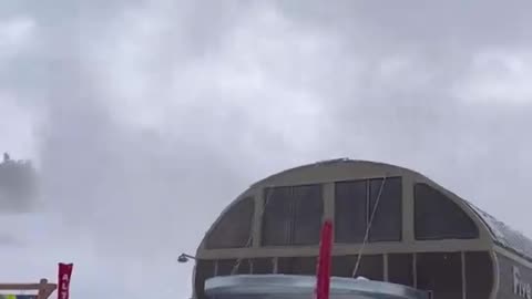 Incredible footage of a rare Snownado Hitting the Slopes at Breckenridge Ski Resort