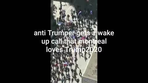 Anti Trumper gets a wake up Call