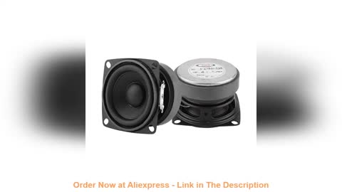 ⚡️ AIYIMA 2Pcs Portable Speaker 4Ohm 15W Full Range Audio Column Speakers DIY Bluetooth WIFI