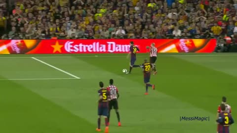 Lionel Messi 2015 FIFA Puskas Nominated Goal vs Athletic Bilbao ► With VIP & Fan's Camera