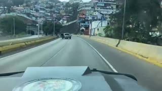 Enfrentamientos en Caracas