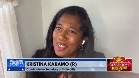 MI SOS Candidate Kristina Karamo On Fighting The Legacy Media And Election Corruption