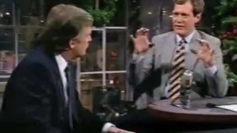 Donald Trump on David Letterman, 1987