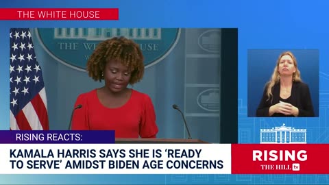 It's SO JOE-VER? Kamala Harris 'READY TOSERVE' as Voters QUESTION Biden's Age,Cognitive Fitness