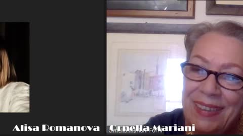 Intervista integrale di ALISA ROMANOVA ad ORNELLA MARIANI - 5 LUGLIO 2022 .