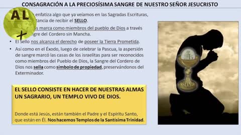 Devoción Preciosísima Sangre - Jesús prepara para la Gran Tribulación