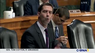 Cotton to Garland: ‘Thank God You’re Not on the Supreme Court, You Should Resign in Disgrace’