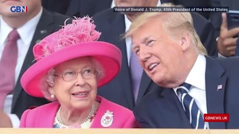 President Trump Reacts To The Death Of Queen Elizabeth II
