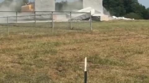 Demolition of Georgia Guidestones
