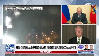 Sen. Lindsey Graham says he will introduce a resolution declaring Putin a war criminal