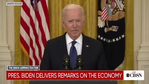 WATCH: Biden Forced to Address Crumbling Job Market, Falls Flat on His Face