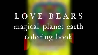 Love Bears Art Coloring book. Get it