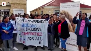 Watch: Safer South Africa Foundation's silent walk for deaf awareness