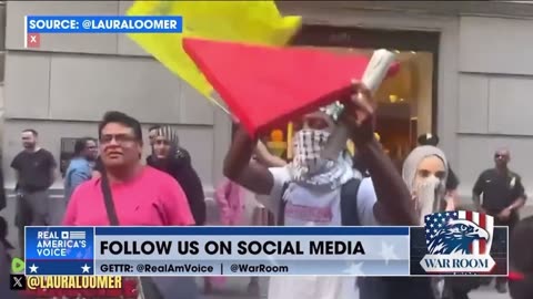 Laura Loomer Discusses pro-Hamas and Hezbollah Protest in NYC