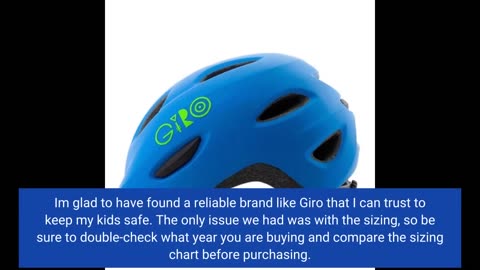 See Comments: Giro Scamp Youth Recreational Cycling Helmet