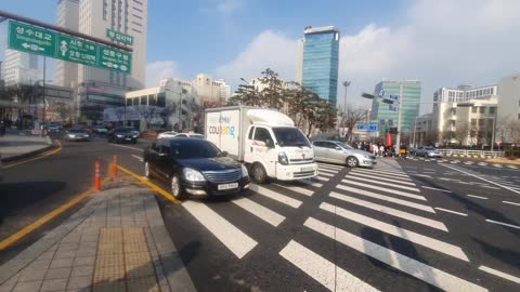 South korea Seoul Street Video