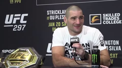 UFC Middleweight Champion ROASTS Canadian Reporter