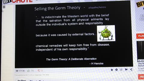 Selling the Germ Theory by Louis Pasteur