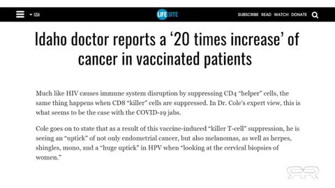 Major Government Report: Could Covid Vaccines be Bioweapons?