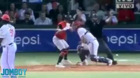 Huge brawl in a Venezuela baseball game, a breakdown