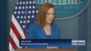 Jen Psaki Melts Down When Reporter Actually Exposes Her on Biden Lie