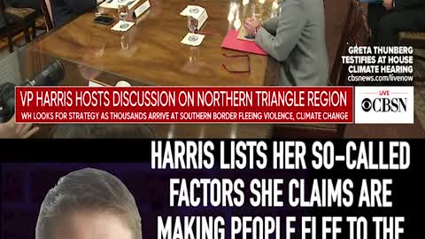 HARRIS LISTS HER SO-CALLED FACTORS SHE CLAIMS ARE CAUSING THE BORDER CRISIS