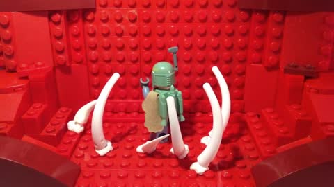 Boba Fett Escapes! Lego Stop Motion
