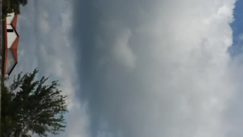 Time lapse of rolling clouds in the sky