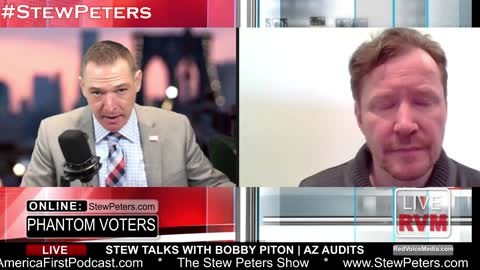 EXCLUSIVE! Bobby Piton - AZ Audit, Phantom Voters, Fingerprints, Stopping the Steal! | Stew Peters