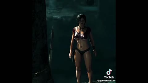 Tomb Raider Mods Lara Croft big boobs Bikini