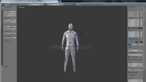 Importing Mocap-data into Blender