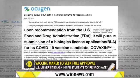 Gravitas: Why did America deny approval to Covaxin?