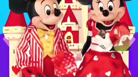 "New Mickey & Minnie Mouse Valentine's Limited Edition Doll"Come See💝💎💫🎼🎶