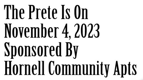 The Prete Is On, November 4, 2032,