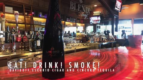 Eat! Drink! Smoke! Episode 128: Cincoro Tequila Tasting and Davidoff Escurio Cigar