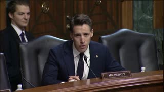 Hawley SHREDS Biden Nominee on Bathroom Debate