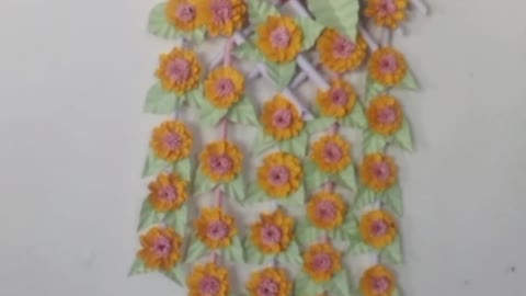 Paper flowers