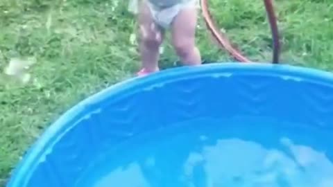 Funny baby videoes playing#short videoes