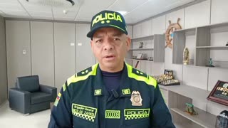 Policía sobre senador Álex Flórez Hernández, del Pacto Histórico.