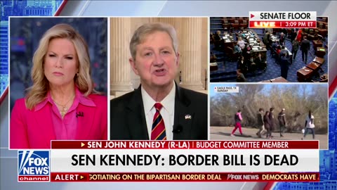 'There Was No Deal': John Kennedy Spars With Fox News Host After Border Bill Dies